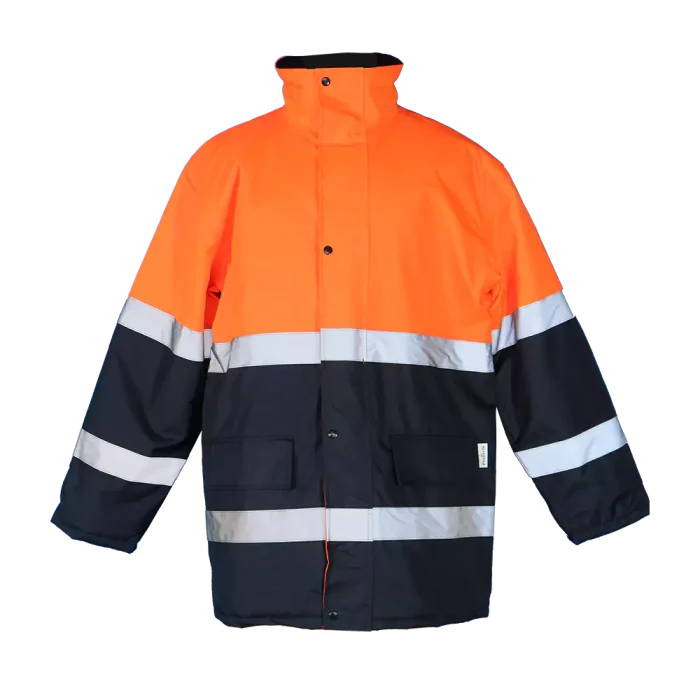 pinnacle-two-tone-orange-freezer-jacket